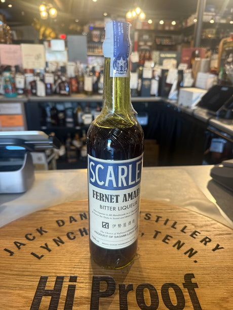 Scarlet Fernet Amaro Japanese Bitter Liqueur 700ML - Hi Proof - Scarlet
