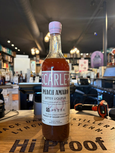 Scarlet Peach Amaro Bitters Liqeur 700ml Japanese Craft Bitter Iseya Distillery - Hi Proof - Scarlet