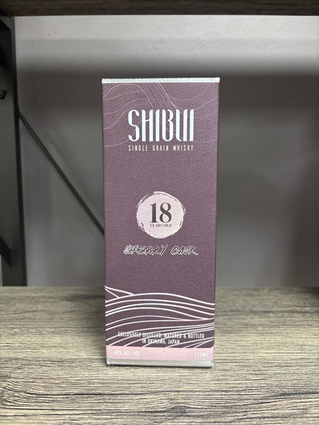 Shibui Sherry Cask 18 Year Japanese Whisky 750ml - Hi Proof - Shibui
