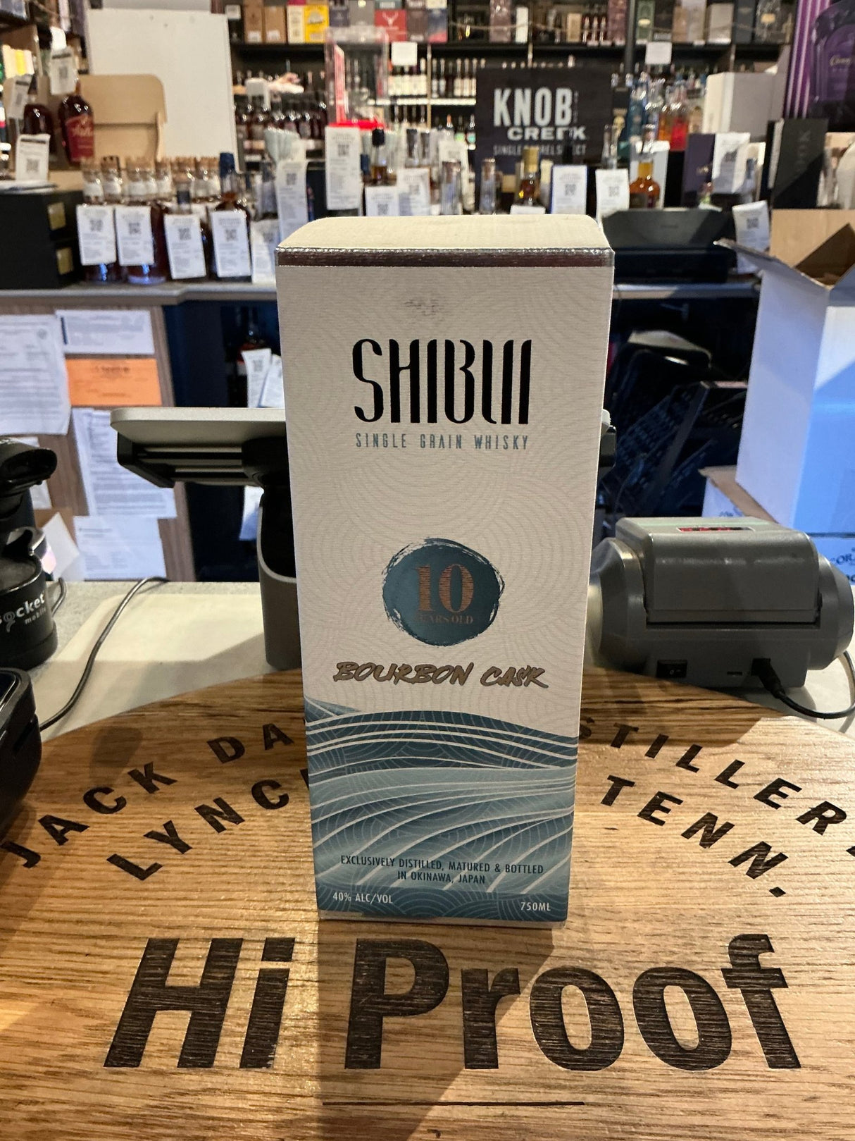 Shibui Single Grain 10 Year Old Bourbon Cask Matured Japanese Whisky 750ml - Hi Proof - Shibui