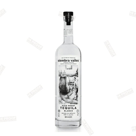 Siembra Valles Tahona High Proof Blanco Tequila 750ml - Hi Proof - Siembra Valles