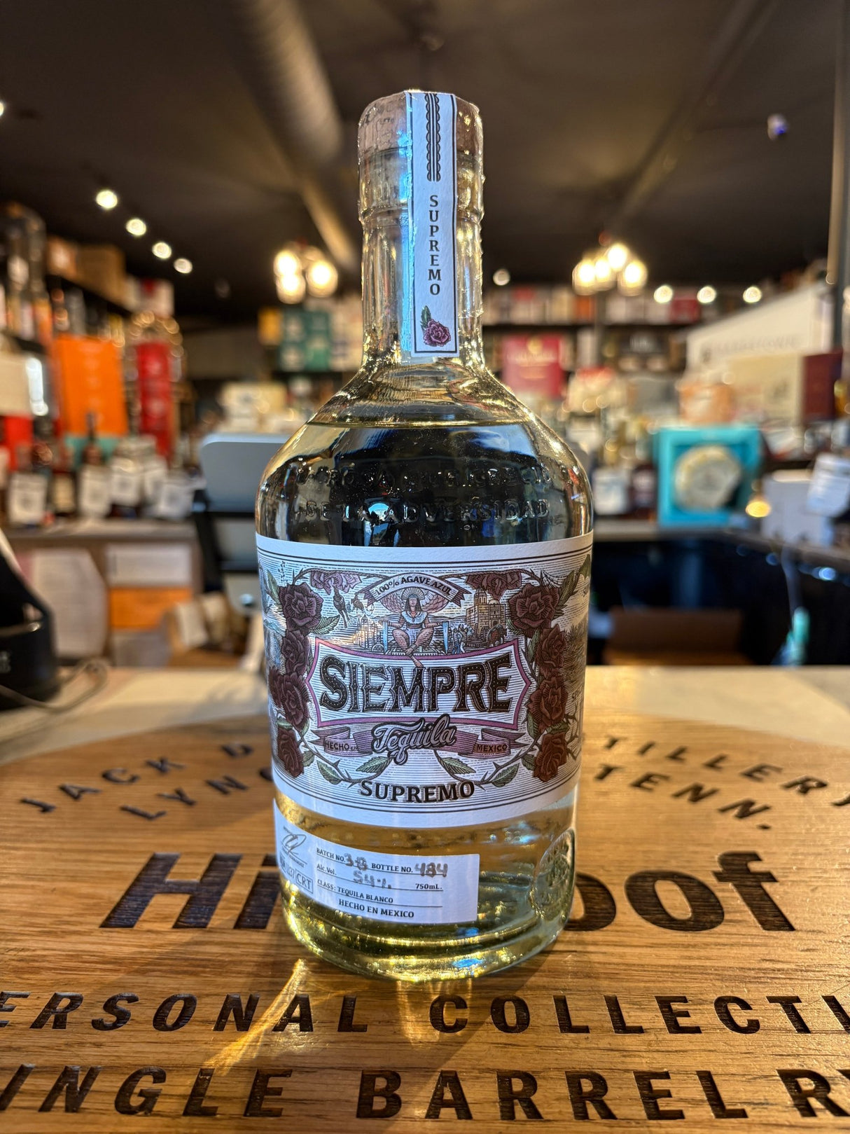 Siempre Supremo Tahona 108 Proof 750mL - Hi Proof - Siempre