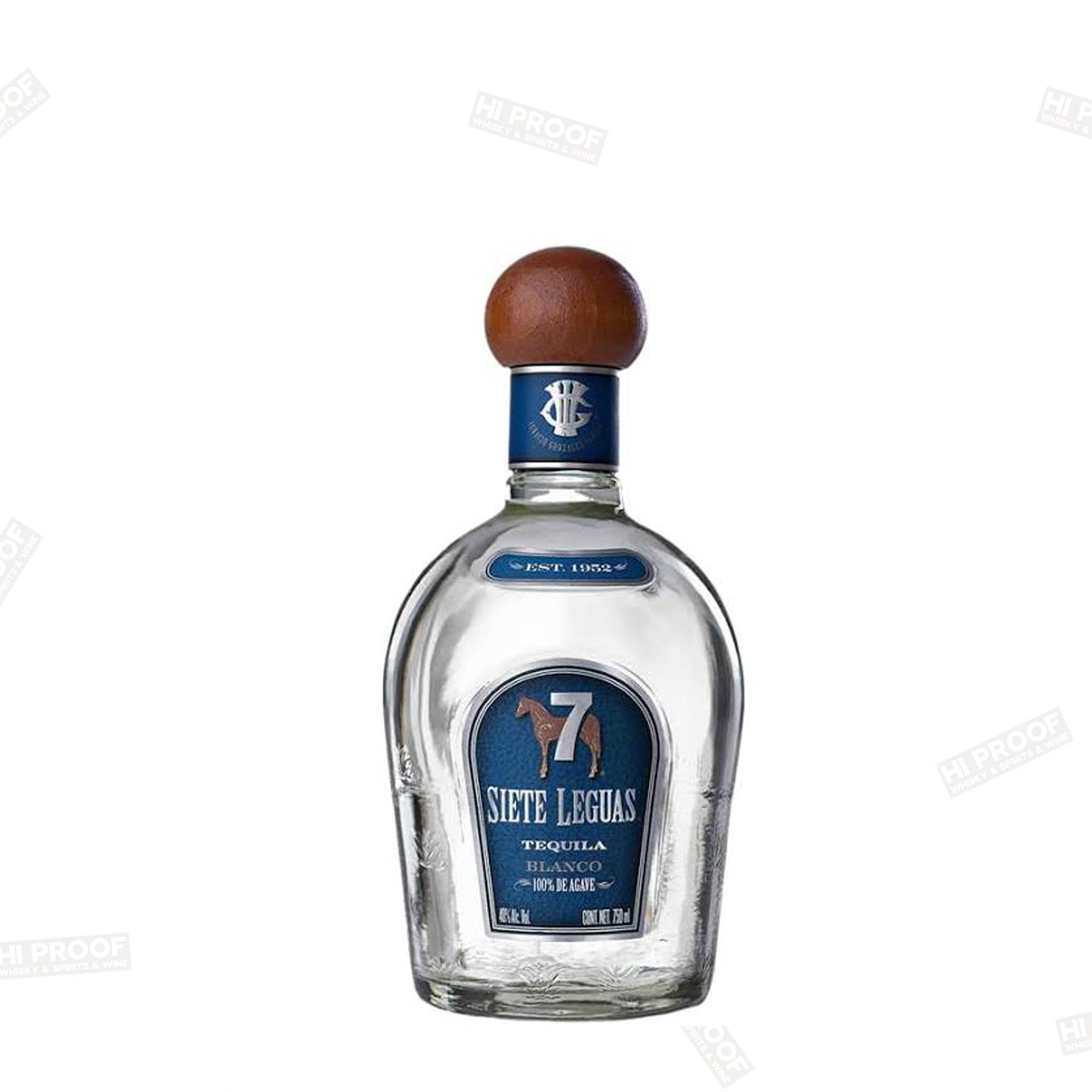 Siete 7 Leguas Tequila Blanco 1L - Premium – Hi Proof