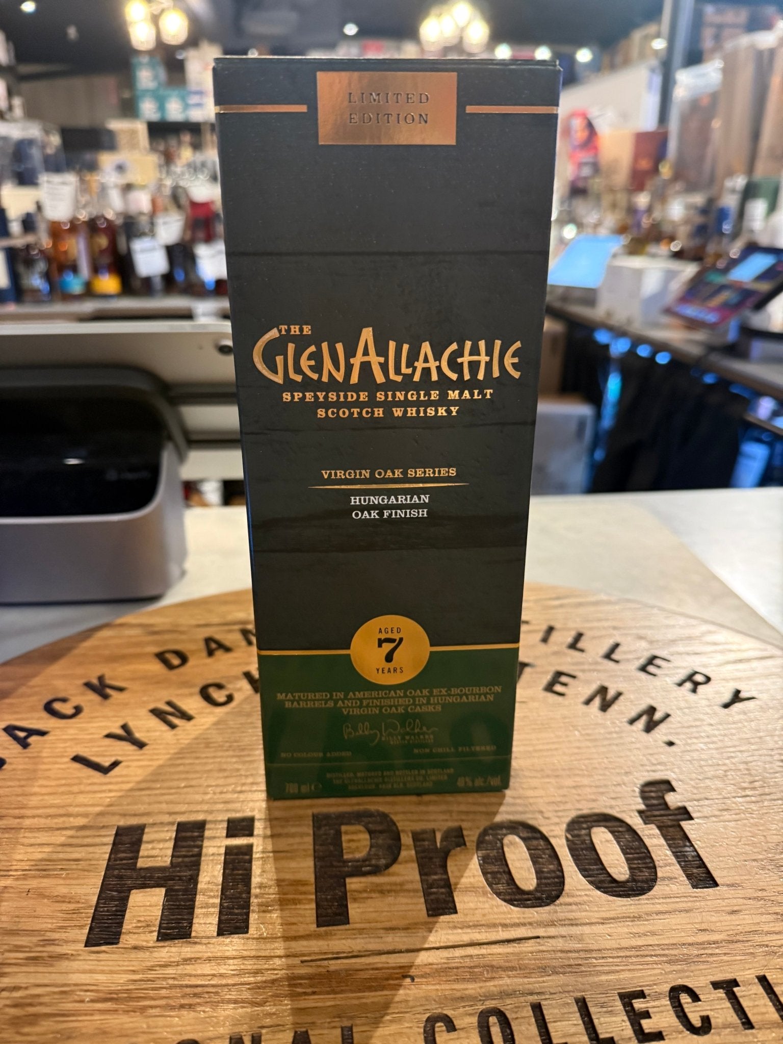 Glenallachie 7 Year Hungarian Oak Whisky – Hi Proof