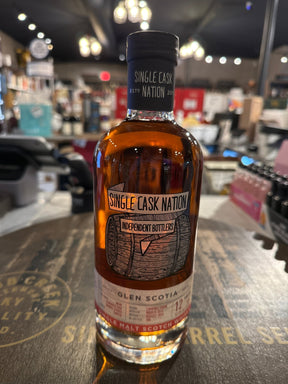 Single Cask Nation Glen Scotia 2012 12 year Cask 160926 New Charred Barrel 750 ml 57.8% alc. - Hi Proof - Glen Scotia
