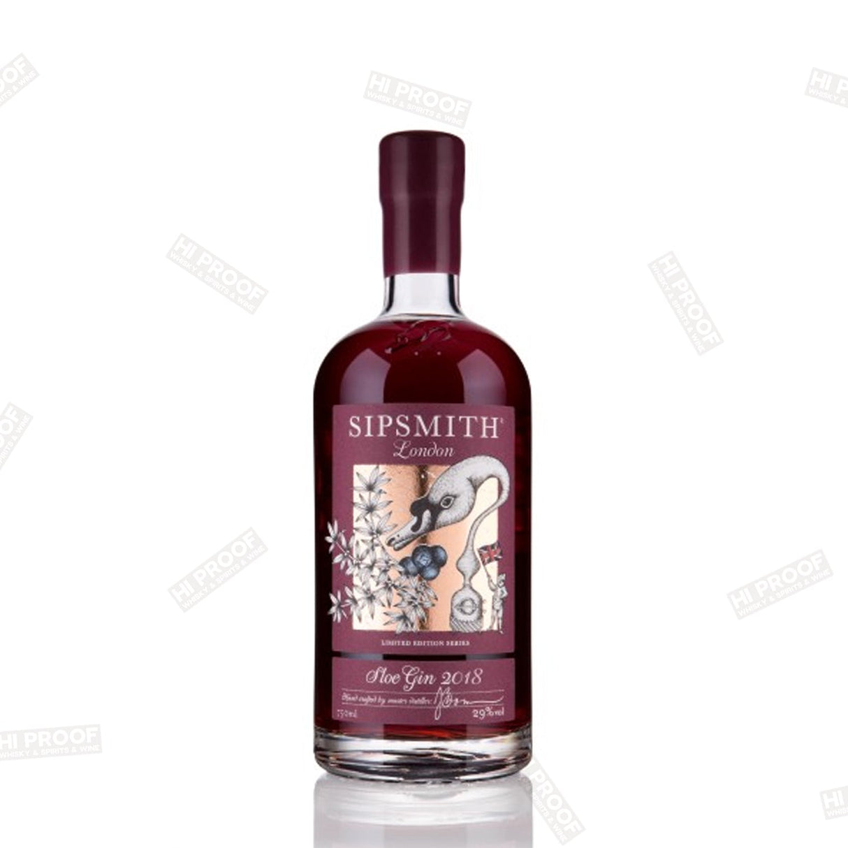 Sipsmith Sloe Gin 58 Proof 750ml - Hi Proof - Sipsmith London