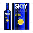 Skyy Citrus Infusions Vodka 750ml - Hi Proof - Skyy