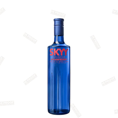 Skyy Strawberry Infusions Vodka 750ml - Hi Proof - Skyy