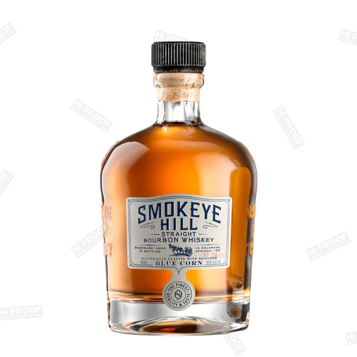 SMOKEYE HILL STRAIGHT BOURBON WHISKEY 93 PROOD 750ML - Hi Proof - Smokeye Hill