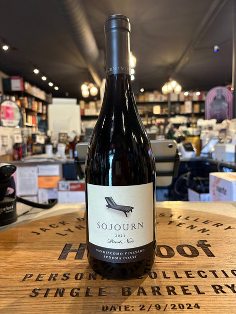 Sojourn Cellars 2021 Pinot Noir Sangiacomo Vineyard 750mL - Hi Proof - Sojourn