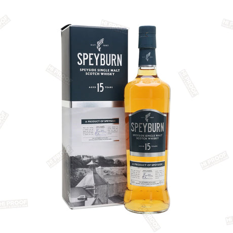 Speyburn 15 Year Old Single Malt Scotch Whisky - Hi Proof - Speyburn