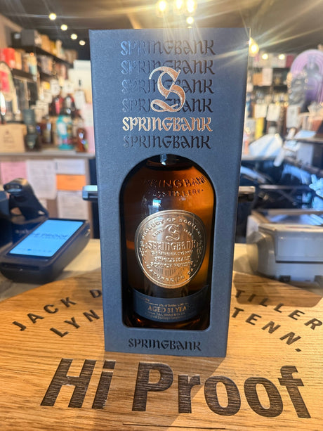Springbank 1994 Vintage 31 Year Single Malt Scotch Whisky 700ml - Hi Proof - Springbank