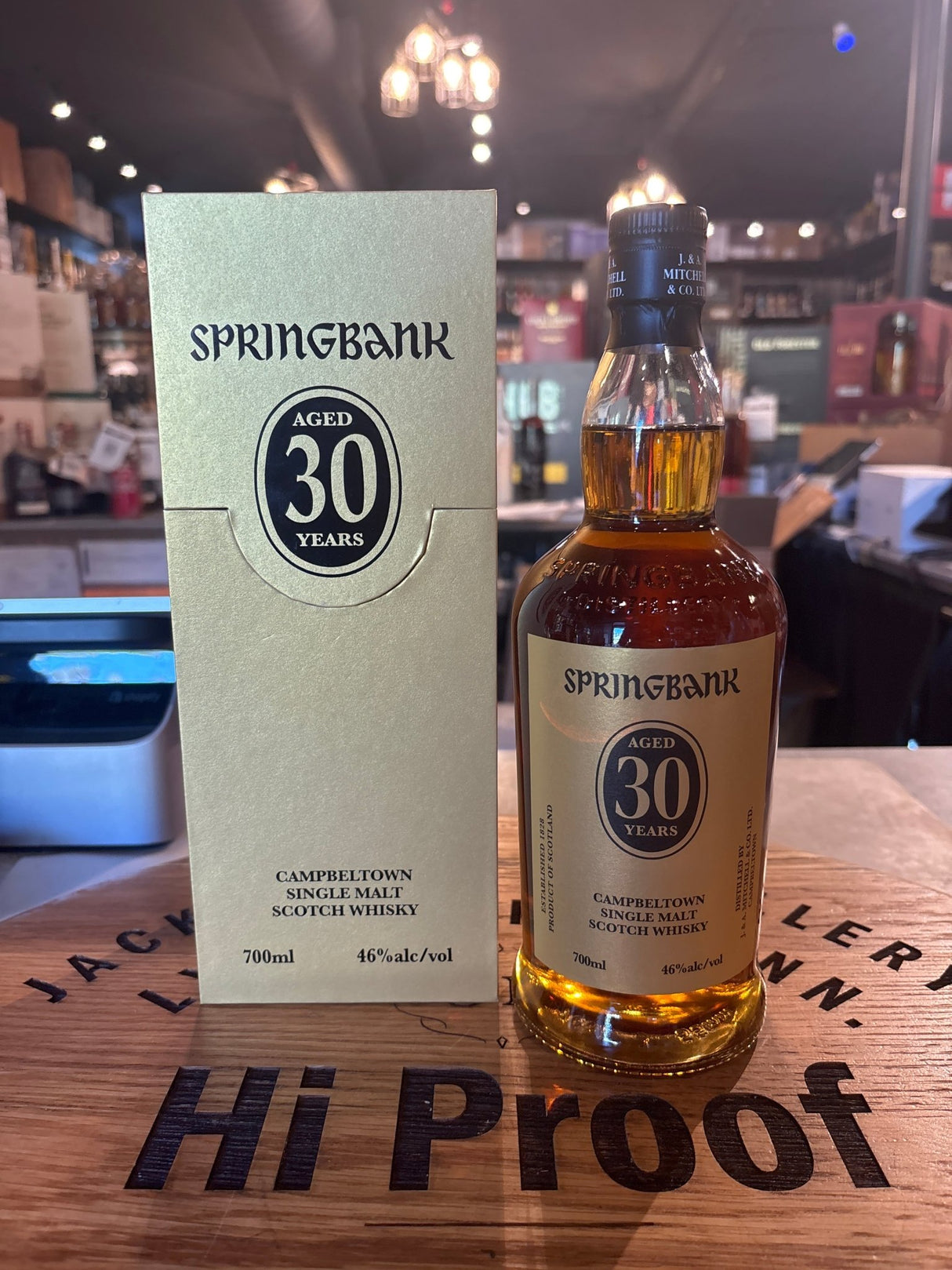 Springbank 30 Year Single Malt Scotch Whisky 700ml - Hi Proof - Springbank