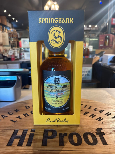 Springbank 8 Year Local Barley 116.2 Proof 700ml - Hi Proof - Springbank