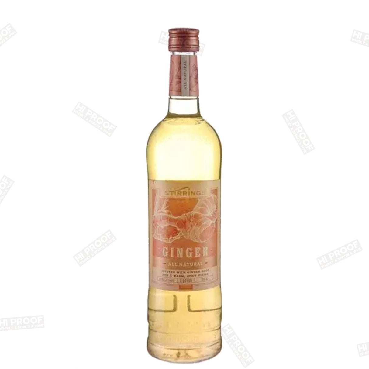 Stirrings Ginger Liqueur 750ml - Hi Proof - Stirrings