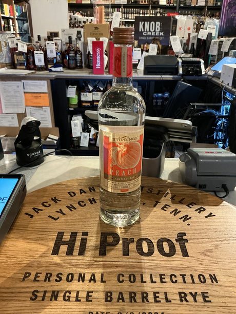 Stirrings Peach Liqueur 750ml - Hi Proof - Stirrings