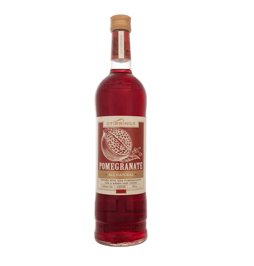 Stirrings Pomergrate Liqueur 750ml - Hi Proof - Stirrings