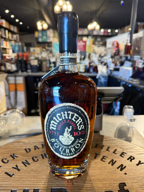 Store pickup only !! 2025 Michter's 10 Year Old Single Barrel Straight Bourbon Whiskey 750mL + 4 bottles core - Hi Proof - Michter’s
