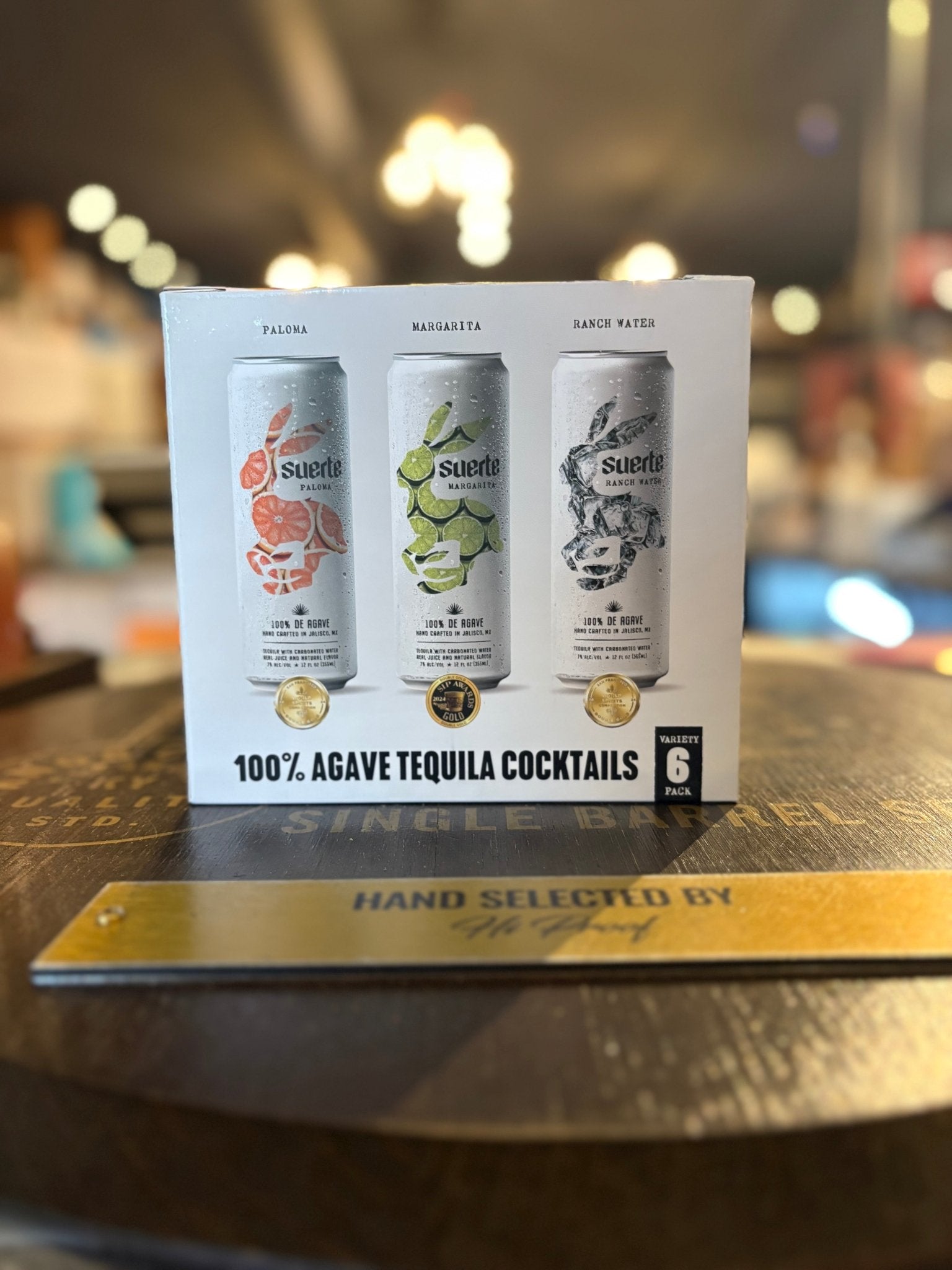 Suerte RTD Variety Pack 12oz 4pk - Premium Tequila – Hi Proof