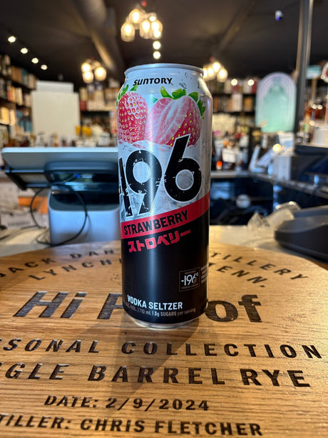 Suntory 196 Strawberry Vodka Seltzer 710ml - Hi Proof - Suntory