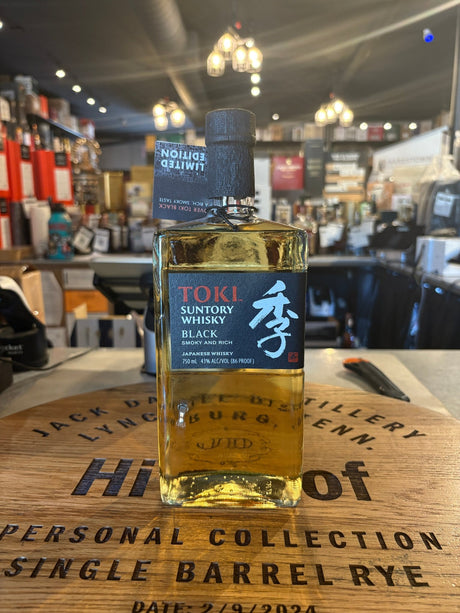 Suntory Toki Black Japaness Whisky 750mL - Hi Proof - Suntory