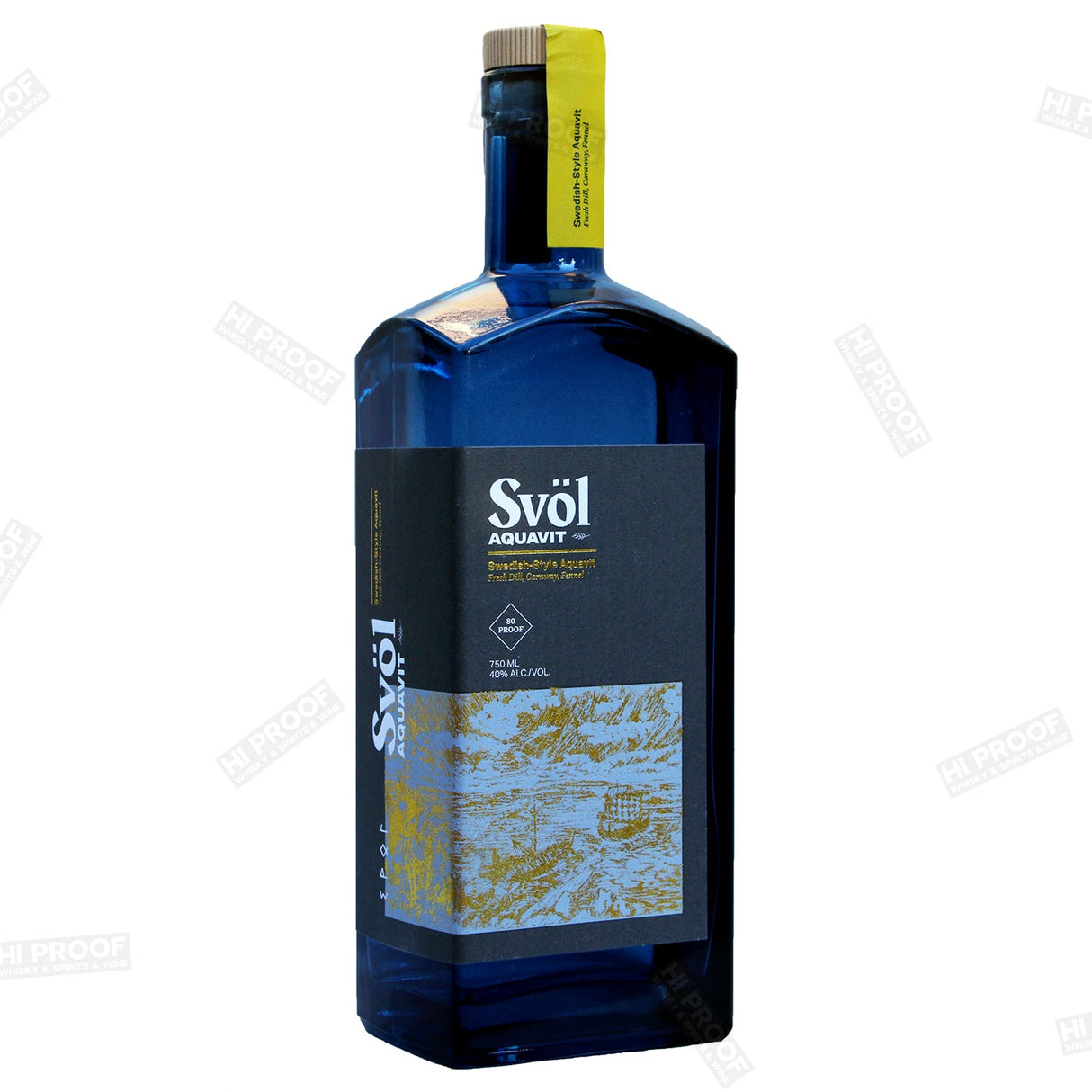 Svöl Swedish - Style Aquavit 750ML - Hi Proof - Svöl