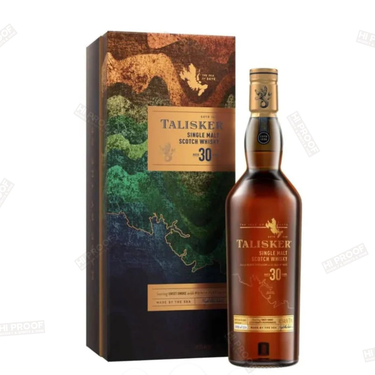 Talisker 30 Year Old Single Malt Scotch Whisky 700ml - Hi Proof - Talisker