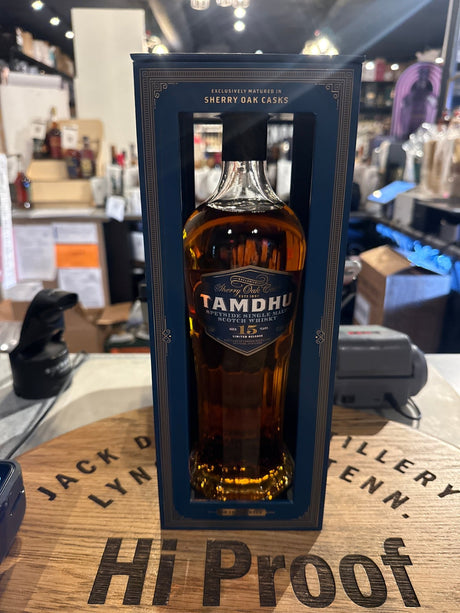 Tamdhu 15 Year Old Speyside Single Malt Scotch Whisky 750ml - Hi Proof - Tamdhu