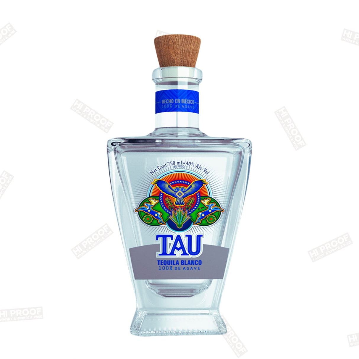 TAU Blanco Tequila 750ML - Hi Proof - TAU