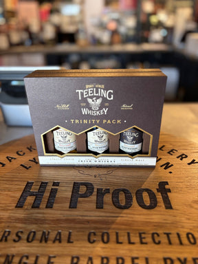 Teeling Irish Whiskey Trinity Gift Pack 3 x 50ml - Hi Proof - Teeling