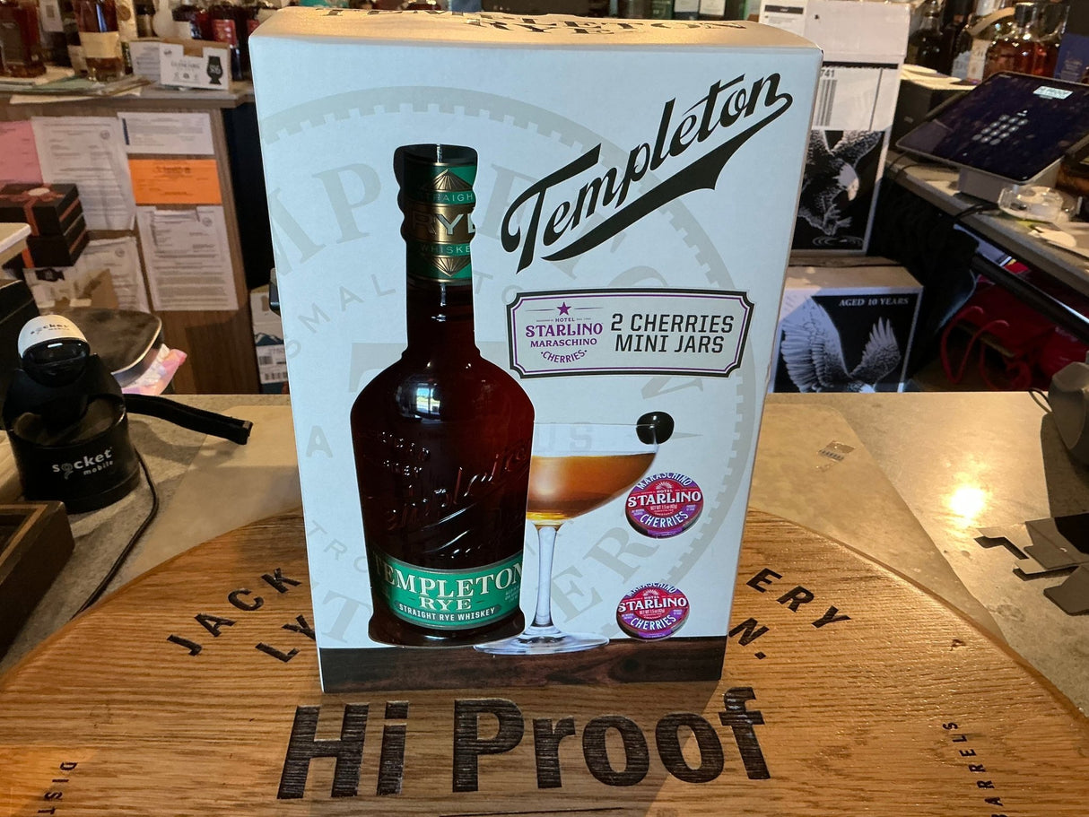 Templeton Rye x Starlino Cherries Gift Set - Hi Proof - TEMPLETON