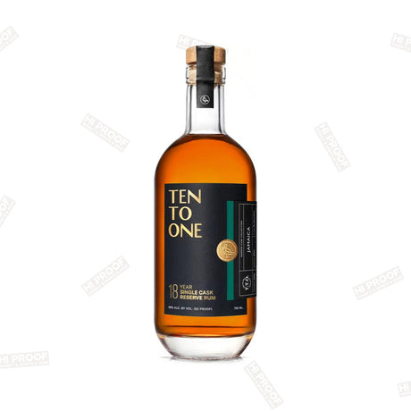 Ten to One 18 Year Reserve Cask Collection: Jamaica 750ml - Hi Proof - Ten to One