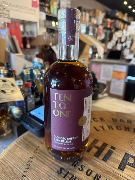 Ten To One Oloroso Cask Rum 750ml - Hi Proof - Ten to One
