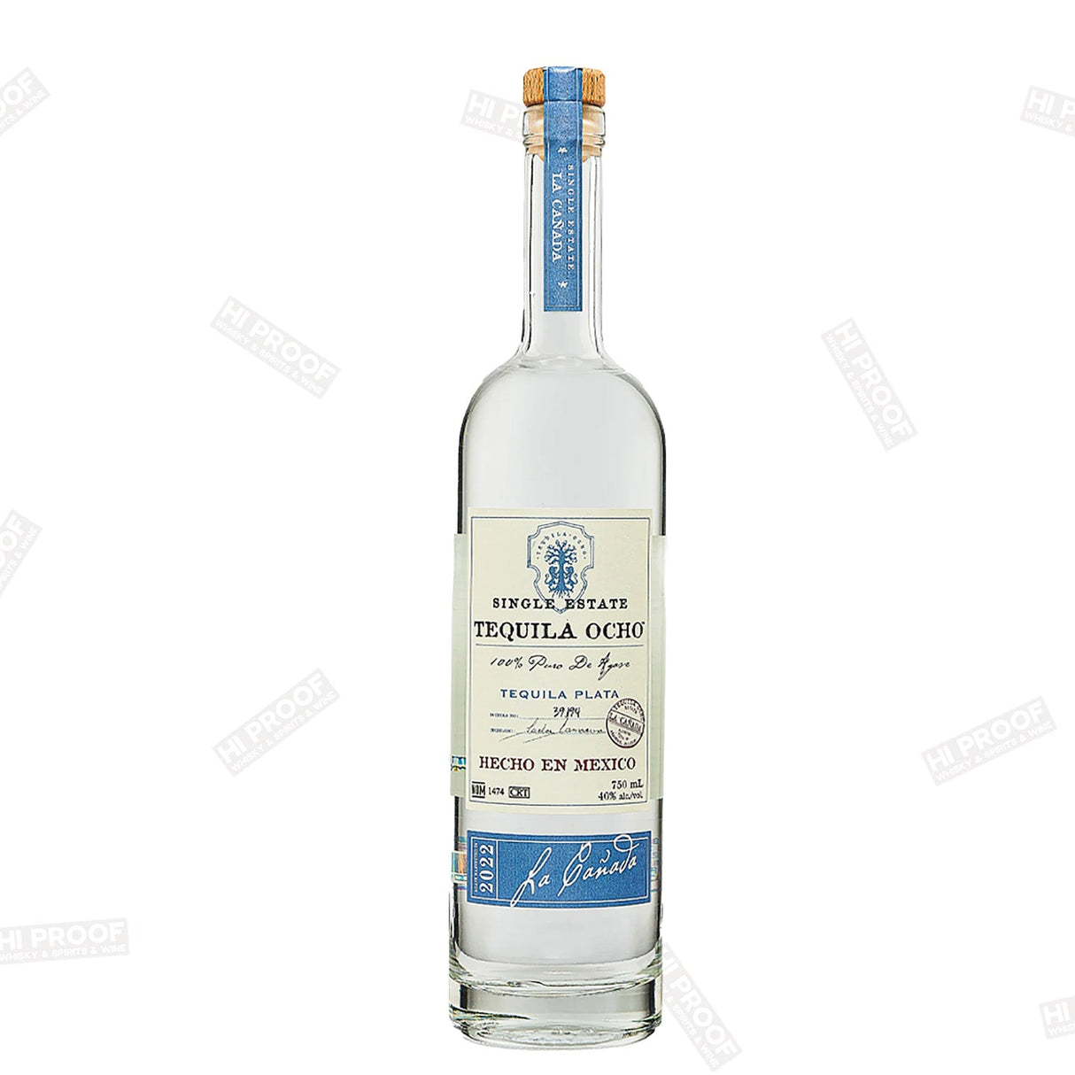Tequila Ocho Corralillos Tequila Plata 2023 - Hi Proof - Tequila Ocho