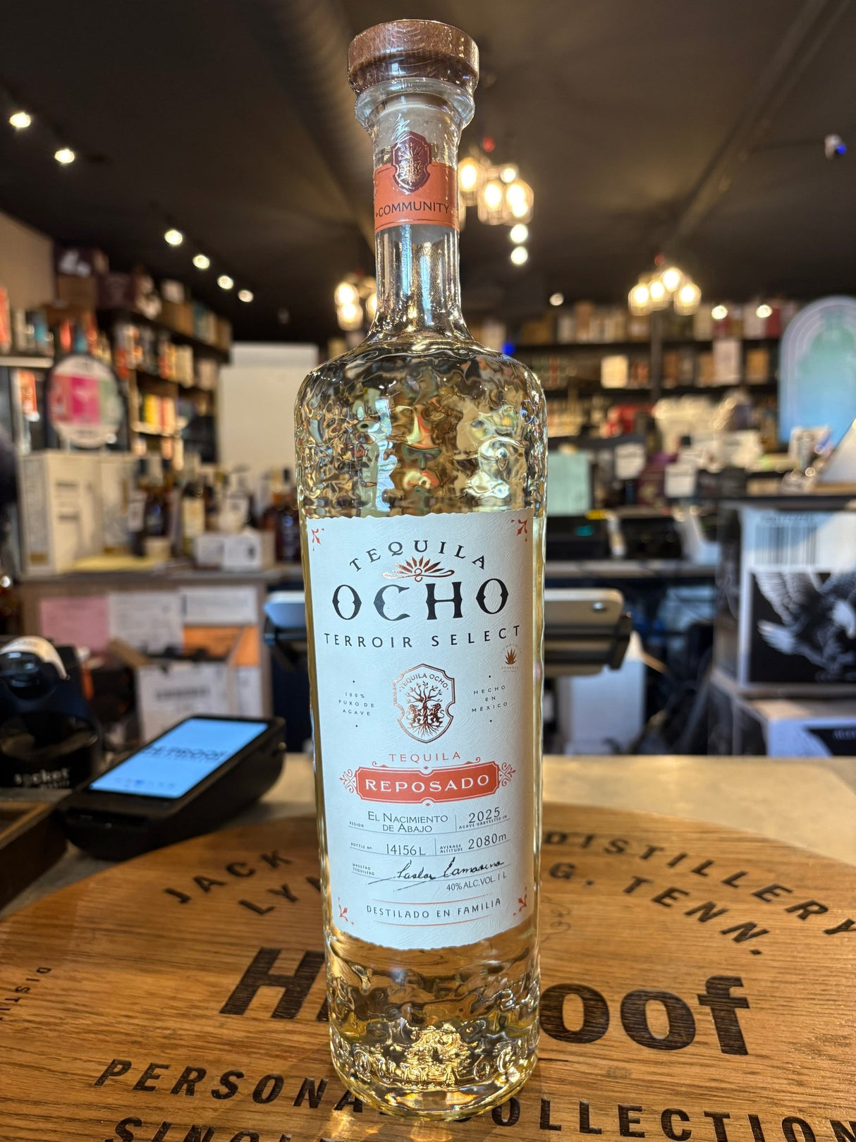 Tequila Ocho Single Estate Reposado 1L - Hi Proof - Tequila Ocho