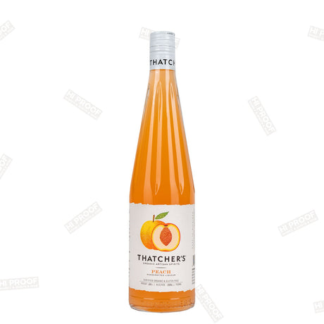 Thatcher's Organic Peach Liqueur 750ml - Hi Proof - Thatcher's