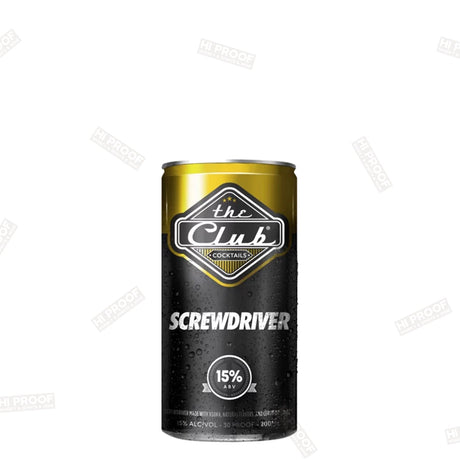 The Club Cocktail Screwdriver 200ml - Hi Proof - The Club