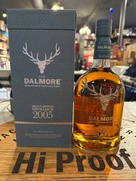 The Dalmore 18 Year Old Single Malt Scotch Whisky 2005 Vintage - Highland Single Malt Whiskey - Hi Proof - Dalmore
