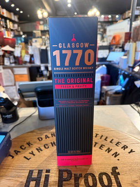 The Glasgow Distillery 1770 Single Malt Original 46% Alc 700mL - Hi Proof - The Glasgow