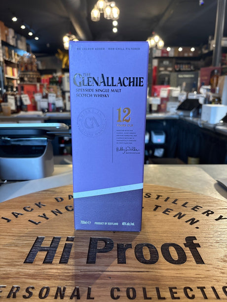 The GlenAllachie 12 Year Old 46% Alc Single Malt Scotch Whisky 700ml - Hi Proof - Glenallachie