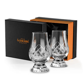 The Glencairn Hand Cut Crystal Glencairn Glasses Set of 2 with Premium Glencairn Gift Box - Hi Proof - The Glencairn