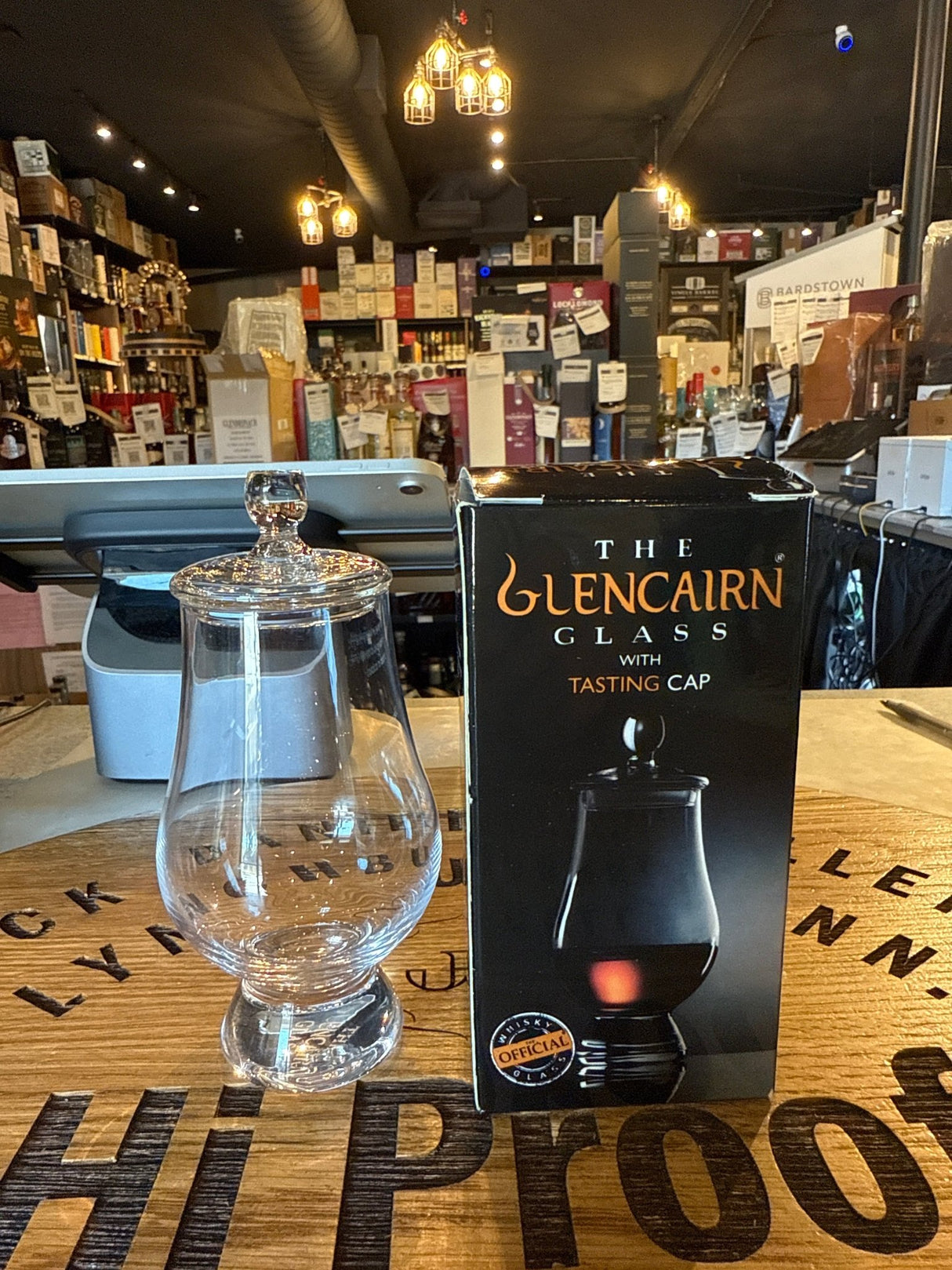 The Glencairn Whisky with Cap (Gift Box) - Hi Proof - The Glencairn