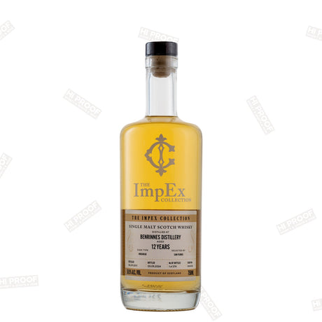 The ImpEx Collection Benrinnes Distillery 2011 12 Year Old Single Malt Whisky 750ml - Hi Proof - The ImpEx