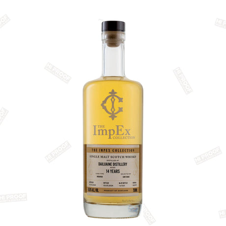 The ImpEx Collection Dailuaine Distillery 2009 14 Year Old Single Malt Whisky 750ml - Hi Proof - The ImpEx