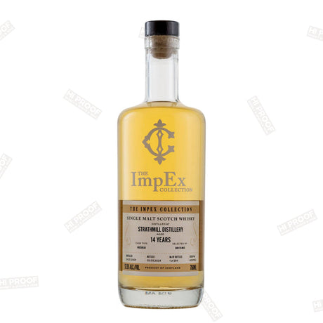 The ImpEx Collection Strathmill Distillery 2009 14 Year Old Single Malt Whisky 750ml - Hi Proof - The ImpEx