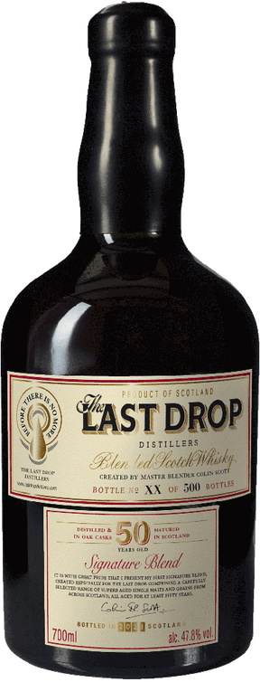 The Last Drop 50 Year Old Blended Scotch Whisky - Hi Proof - LAST DROP