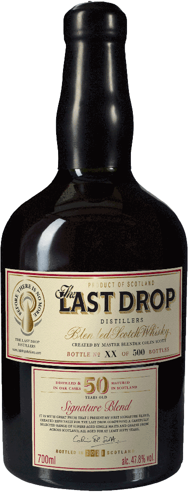 The Last Drop 50 Year Old Blended Scotch Whisky - Hi Proof - LAST DROP