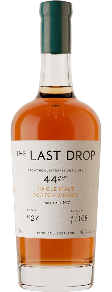 The Last Drop Glenturret 44 Year Old Single Malt Scotch Whisky - Hi Proof - LAST DROP