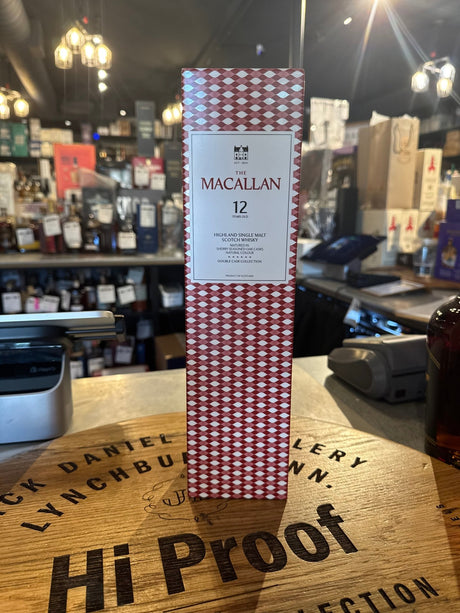 The Macallan Double Cask 12 Year Old Single Malt Scotch Whisky (NEW DESIGN) 750ml - Hi Proof - Macallan