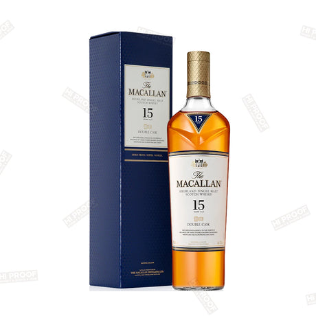 The Macallan Double Cask 15 Year Old Single Malt Scotch Whisky 750ml - Hi Proof - Macallan